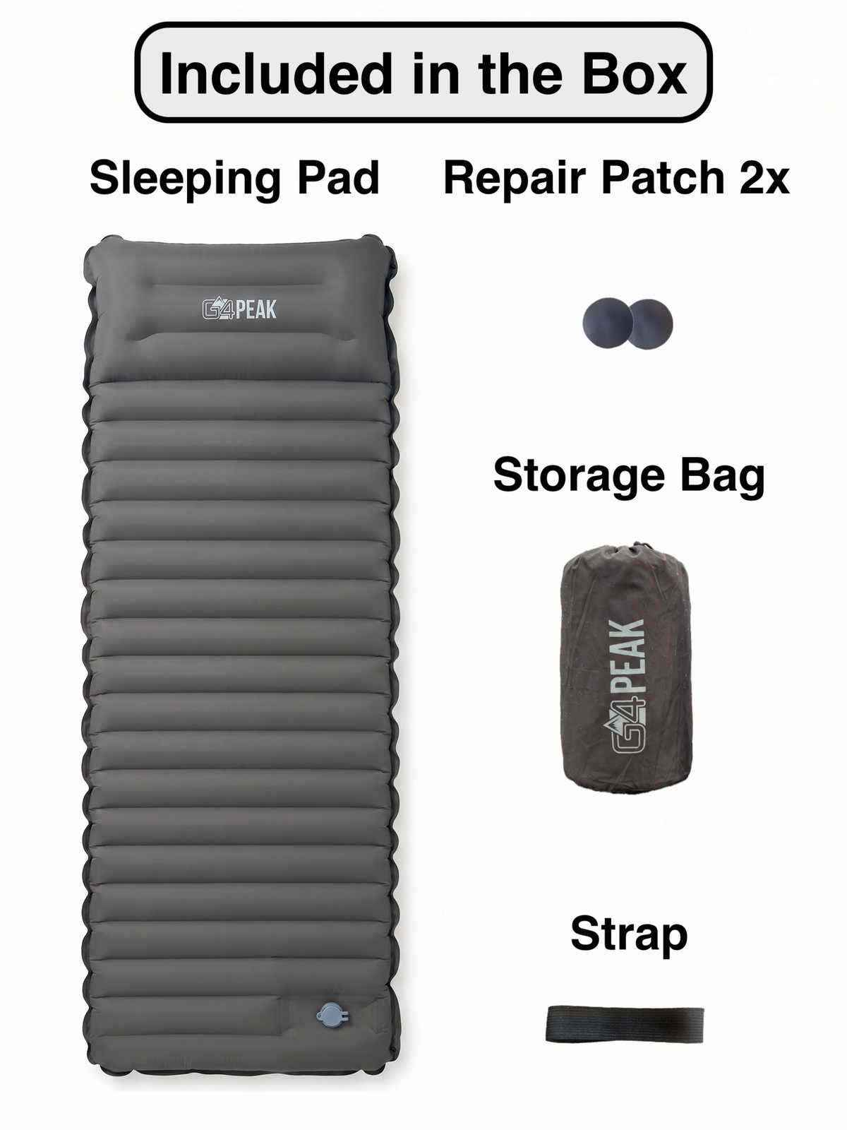 XL Sleeping Pad (195x70cm 3.5 R-Value)
